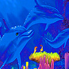 Blue ocean animals puzzle