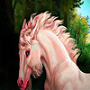 Fantasy horse in the woods puzzle