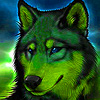 Green mountain wolf puzzle
