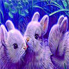 Lovely rabbit family puzzle